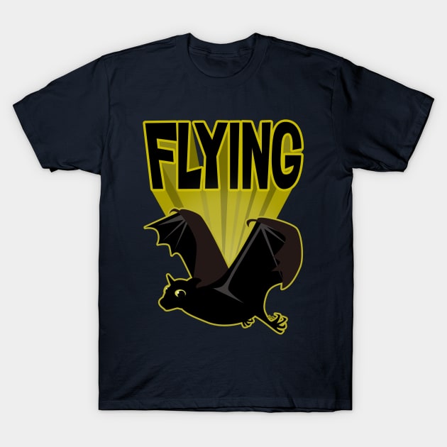 Flying T-Shirt by BATKEI
